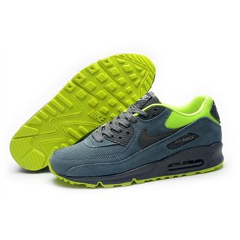 Nike Air Max 90 Mens Shoes Hot On Sale Dark Green Yellow Coupon